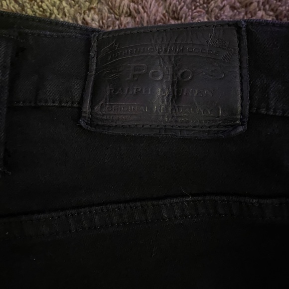 Polo Ralph Lauren Men’s Hampton Relaxed Straight Big and Tall Denim Jeans - Picture 4 of 4